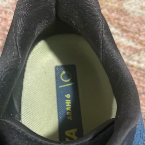 Men’s HOKA Blue/Yellow Running Shoes. Used- photos for minimal wear tear. No box - Picture 9 of 9